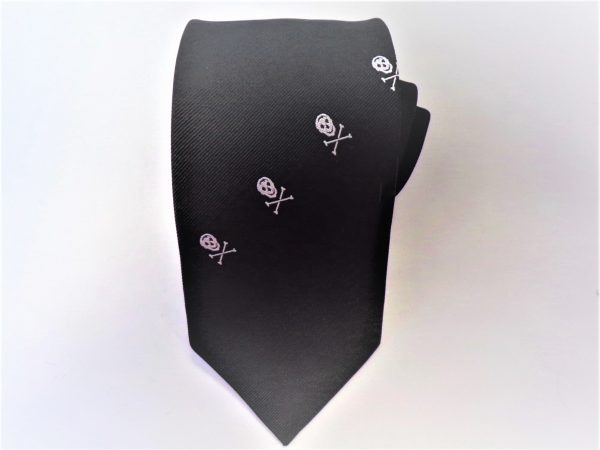 JOLLY ROGER POLYESTER TIE