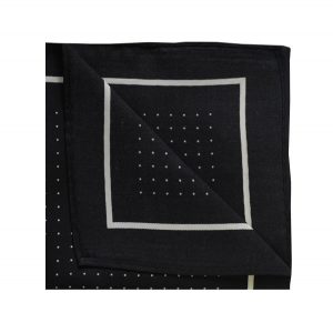 Pin dot square in black/white-0