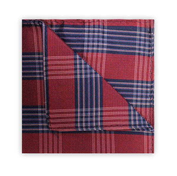 RED/NAVY CHECK SQUARE-0