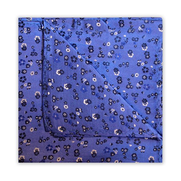 BLUE/NAVY/WHITE FLORAL SQUARE-0