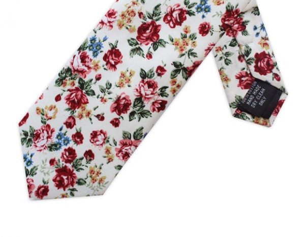 SMALL FLORAL TIE-0